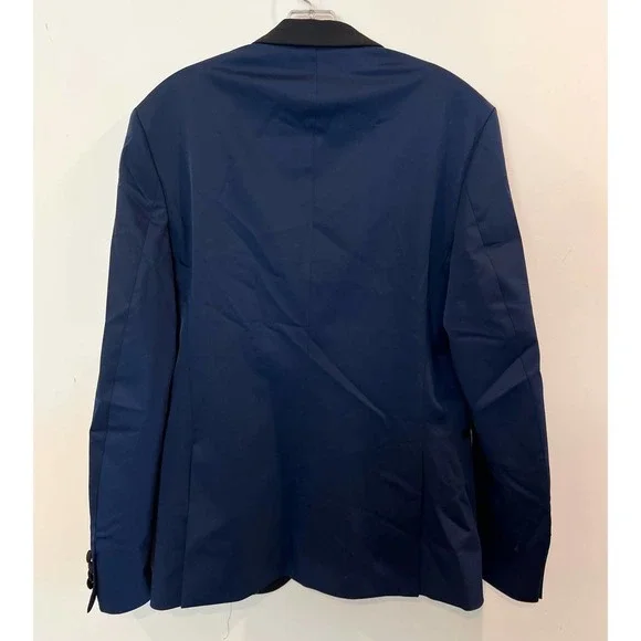 NEW ZARA Men's Navy Button Slim‎ Fit Party Suits